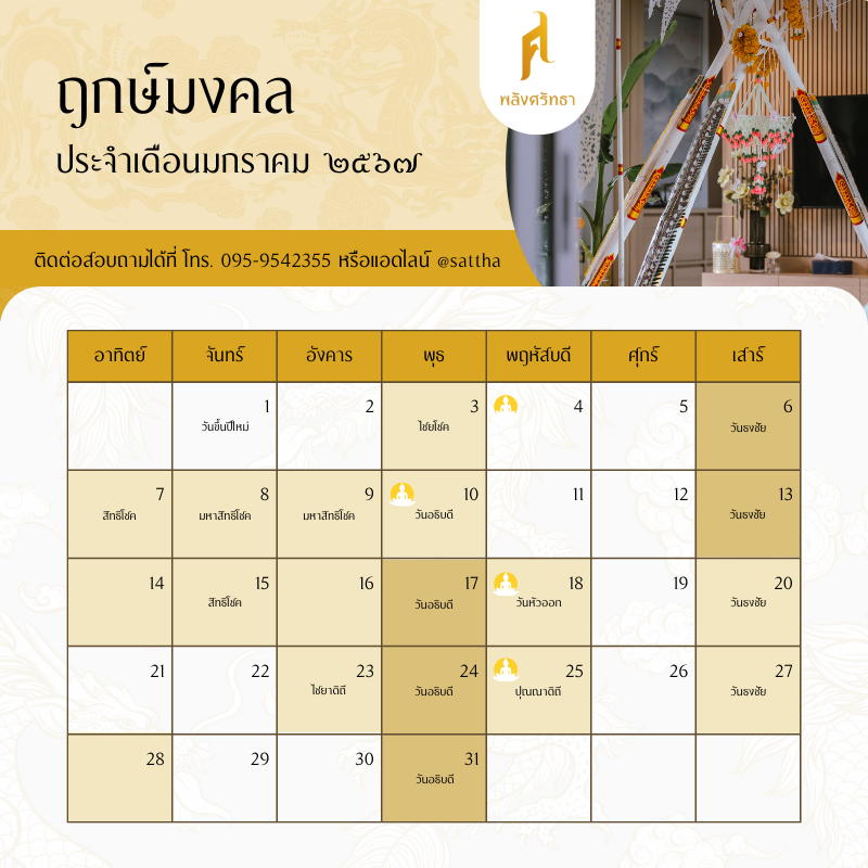 ฤกษ์ขึ้นบ้านใหม่ 2568 เสริมดวงเมตตามหานิยม